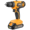Kép 1/4 - Akkumulátoros fúró és csavarozó, 25Nm, 1,5Ah akkumulátor,1,5A töltő