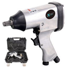 Légkulcs készlet kofferben 1/2",  17db-os