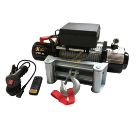 Elektromos csörlő 12V 5443 kg (12000 lbs)