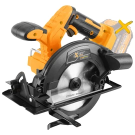 Akkumulátoros kézi körfűrész, 165mm, szénkefementes motor Akkumulátoros kézi körfűrész, 165mm, szénkefementes motor